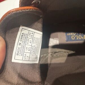 Polo by Ralph Lauren Tan Leather Boots